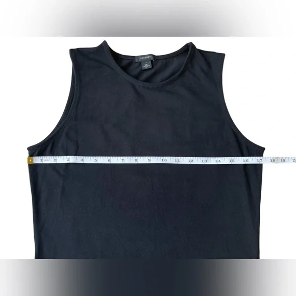 Halogen Black Crew Neck Tank Top - Classic Essential - Size Small - Picture 5 of 10